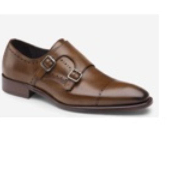 New Johnston & Murphy Reece Double Buckle